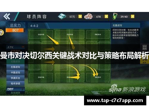 曼市对决切尔西关键战术对比与策略布局解析